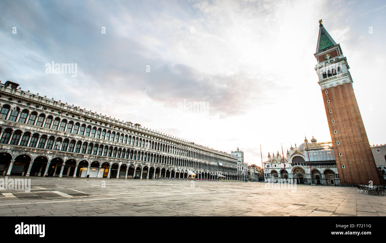Piazza San Marco, Venezia, Italia Foto Stock