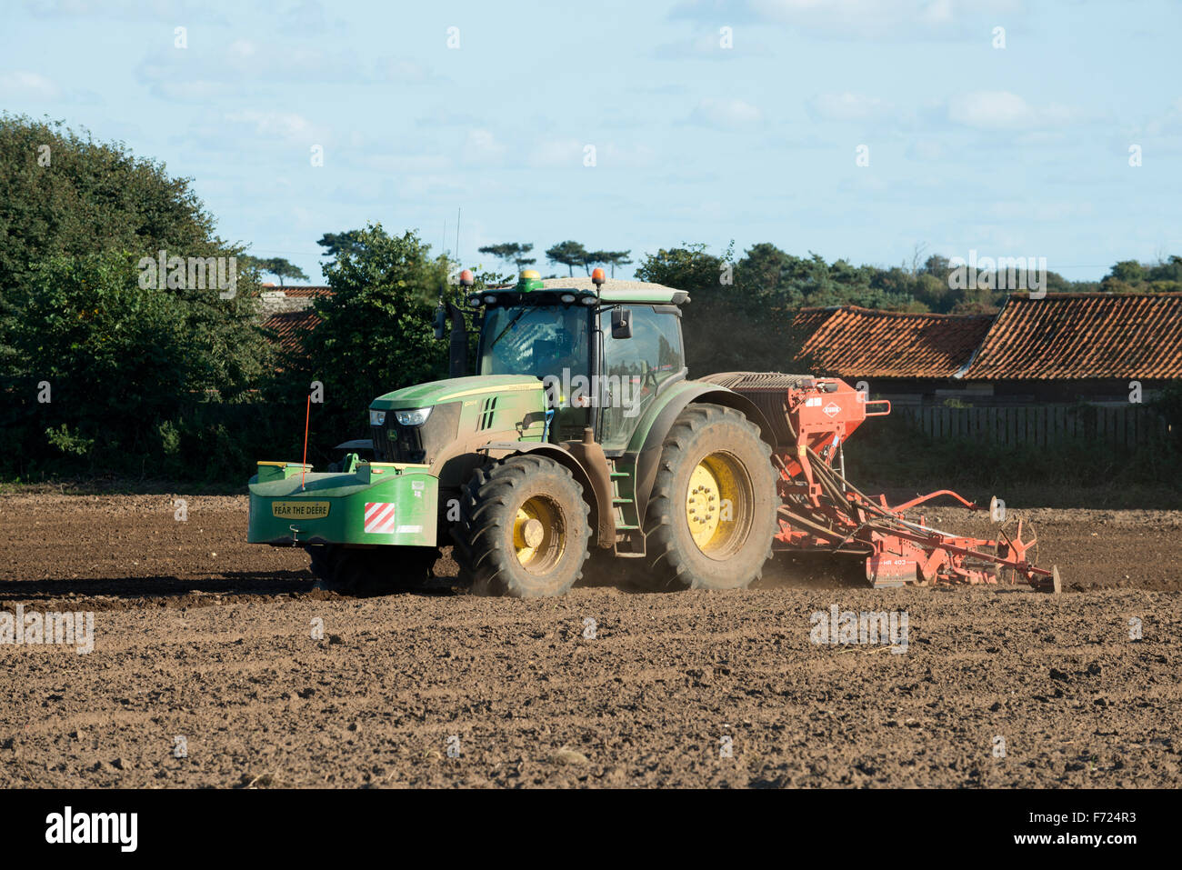 Kuhn HR 403 drill Foto Stock