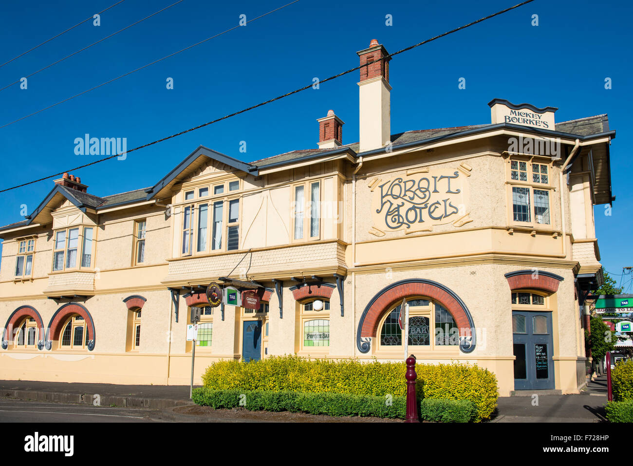 Main Street hotel, Koroit, Victoria, Australia Foto Stock