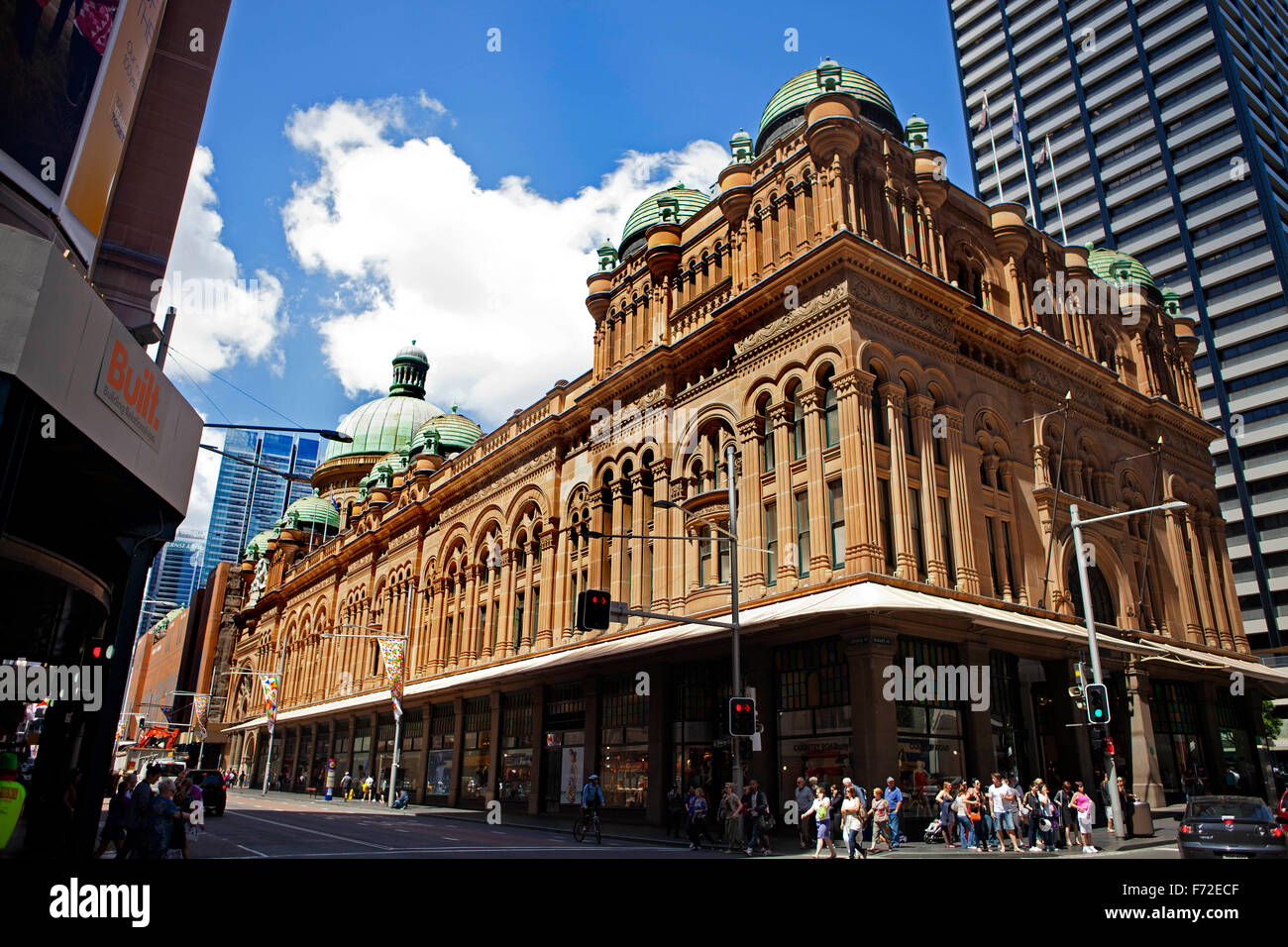 QVB, Queen Victoria Building, George Street, Sydney Central Business District, NSW, New South Wales, Australia Foto Stock