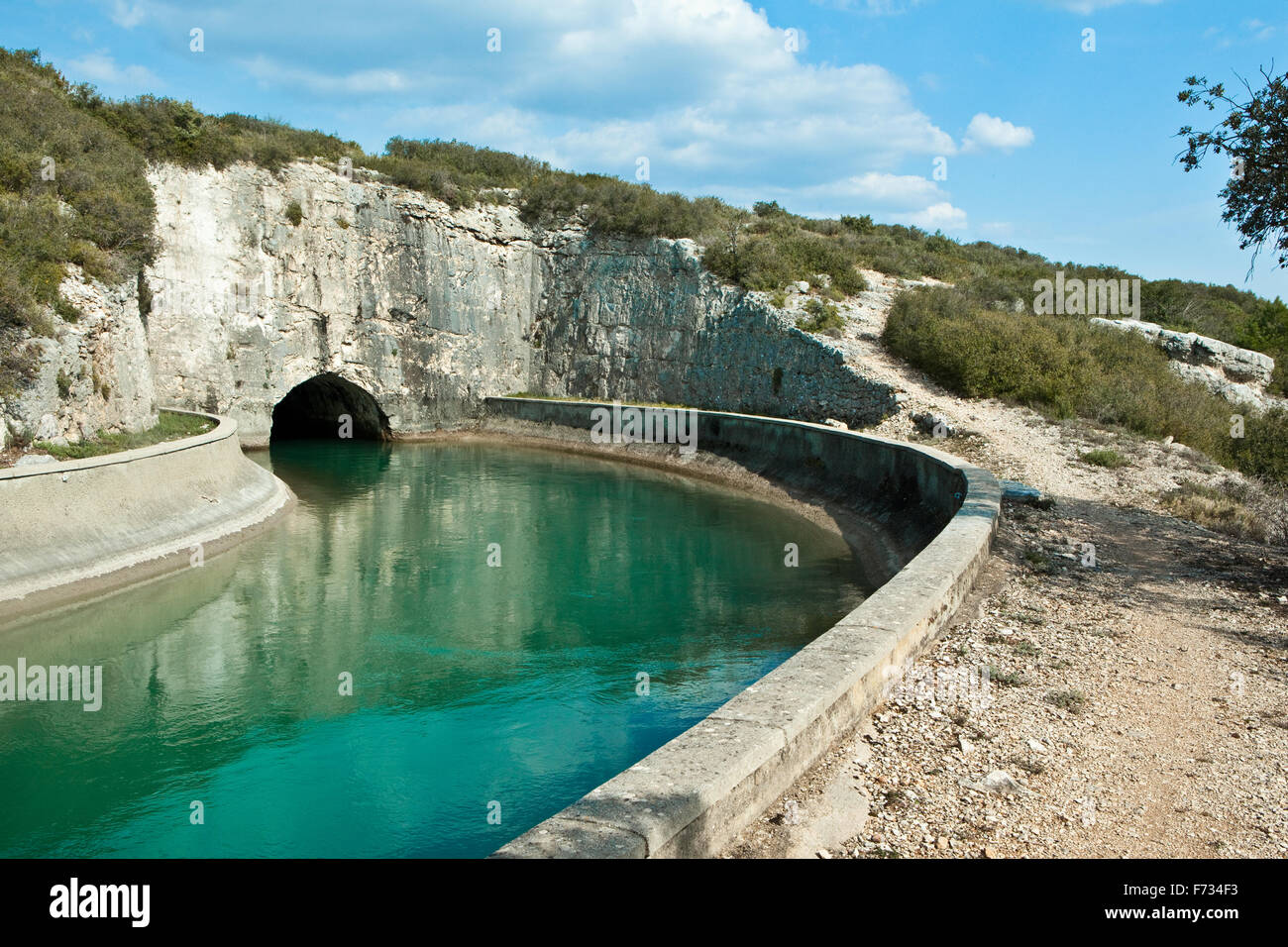 Canal de Marseille Foto Stock