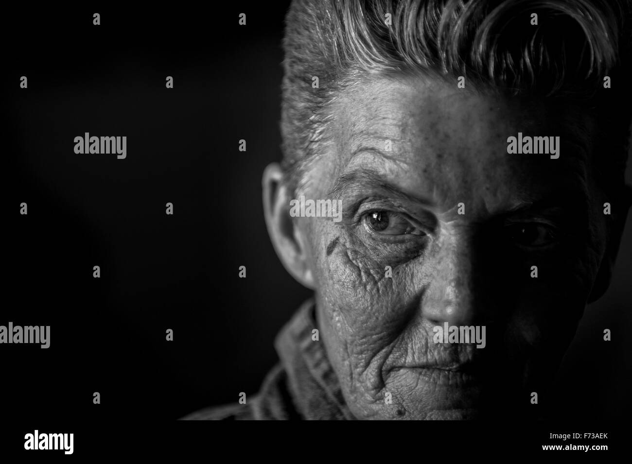 Los Angeles, California, USA. 29 Nov, 2014. DEBRA unita filtro dell'esercito statunitense nel 1978 e andato tramite boot camp a Fort Ord, Georgia. In quei giorni le donne addestrati proprio come gli uomini. Il suo praticare sergenti erano Viet Nam veterinari e ''ha voluto assicurarsi che tutte le reclute si sentiva un pezzo di Viet Nam. Un sacco di esso era un ''Full Metal Jacket'' ESPERIENZA, '' dice. Debra e diverse altre donne reclute sono state violentate durante la festa sono stati costretti a frequentare dopo la laurea. ''Non ci siamo accorti che era per le donne e che molti di noi sono state andando essere violentate.'' ''Ho voluto fare il militare la mia carriera Foto Stock