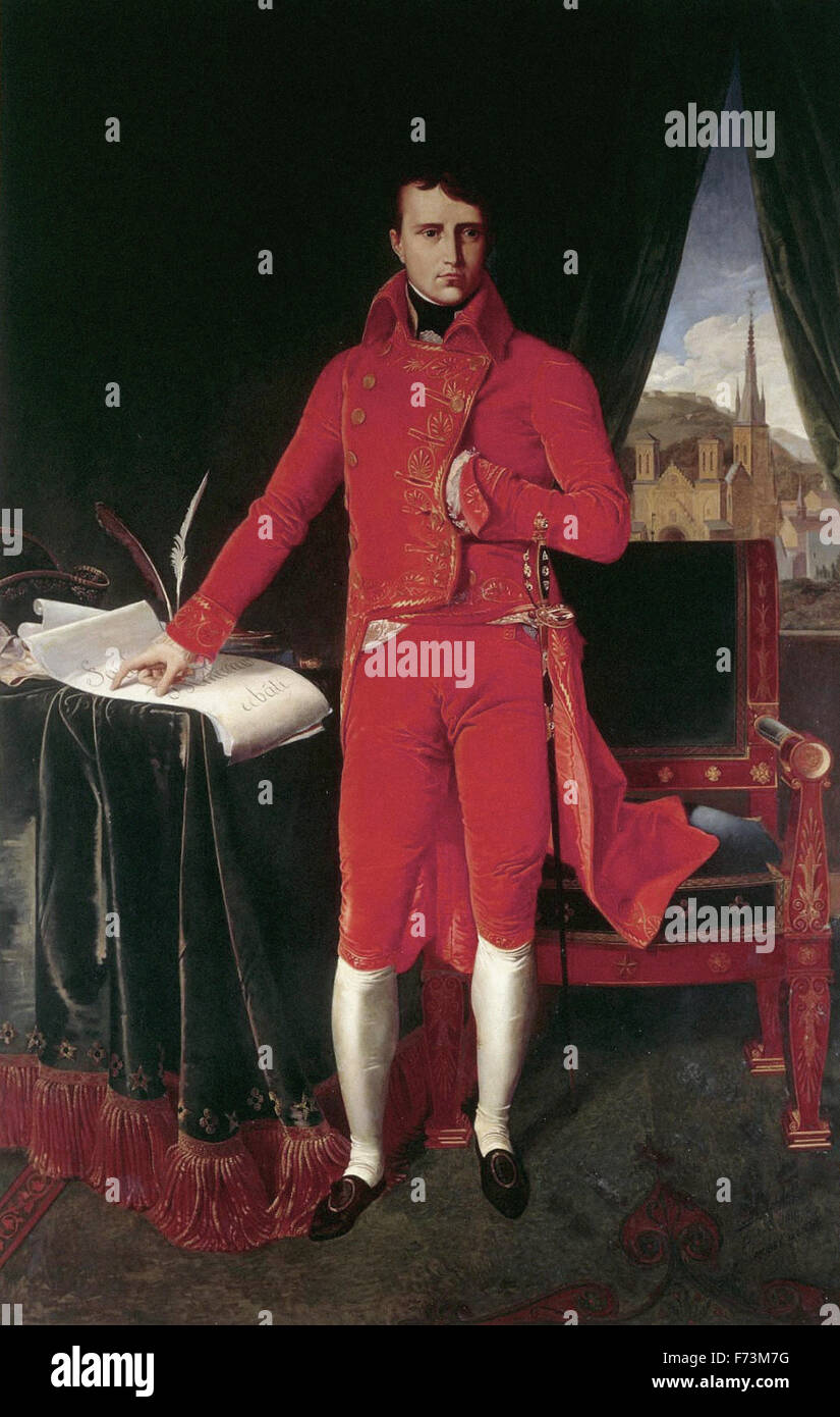 Jean Auguste Dominique Ingres - Ritratto di Bonaparte come premier consul Foto Stock