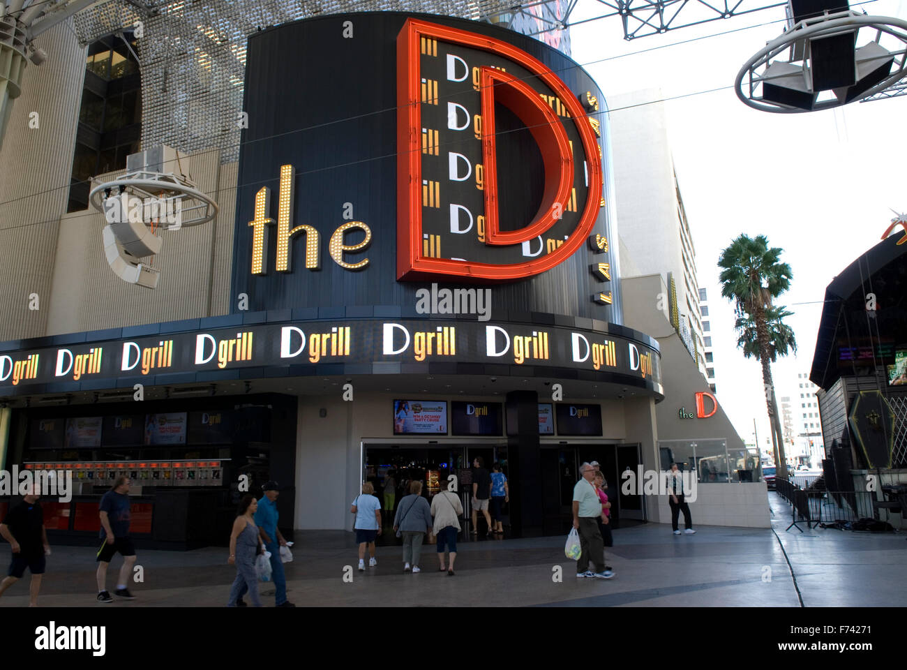 Il D Grill Las Vegas Nevada USA Foto Stock