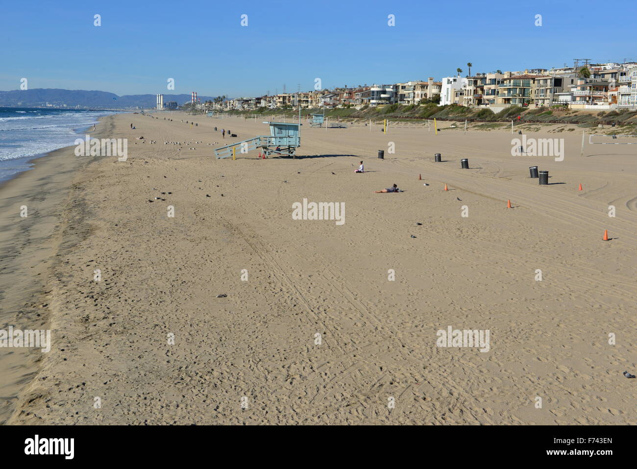 Manhattan Beach, Los Angeles. Foto Stock
