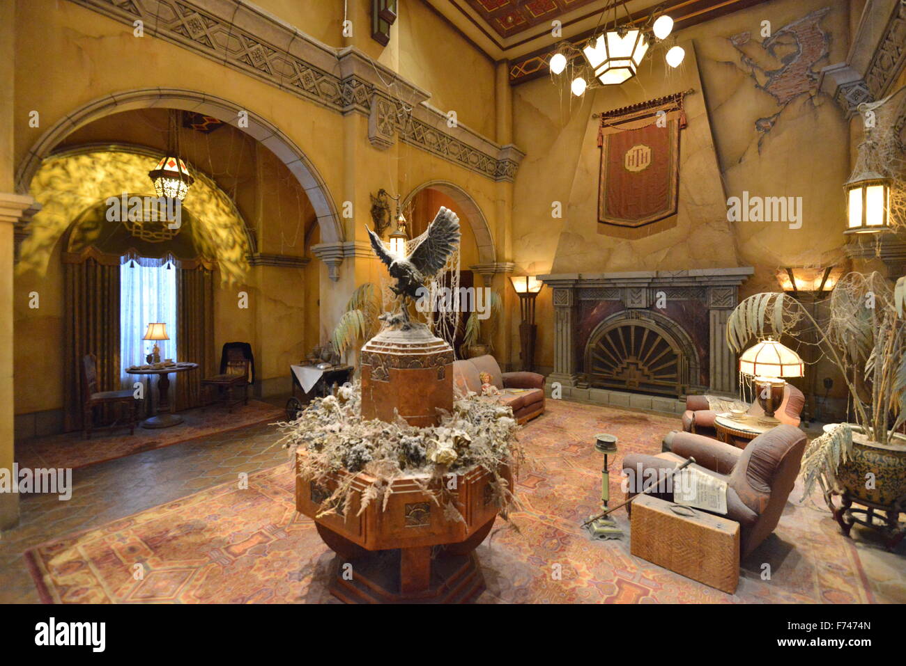 Hotel infestato Foto Stock