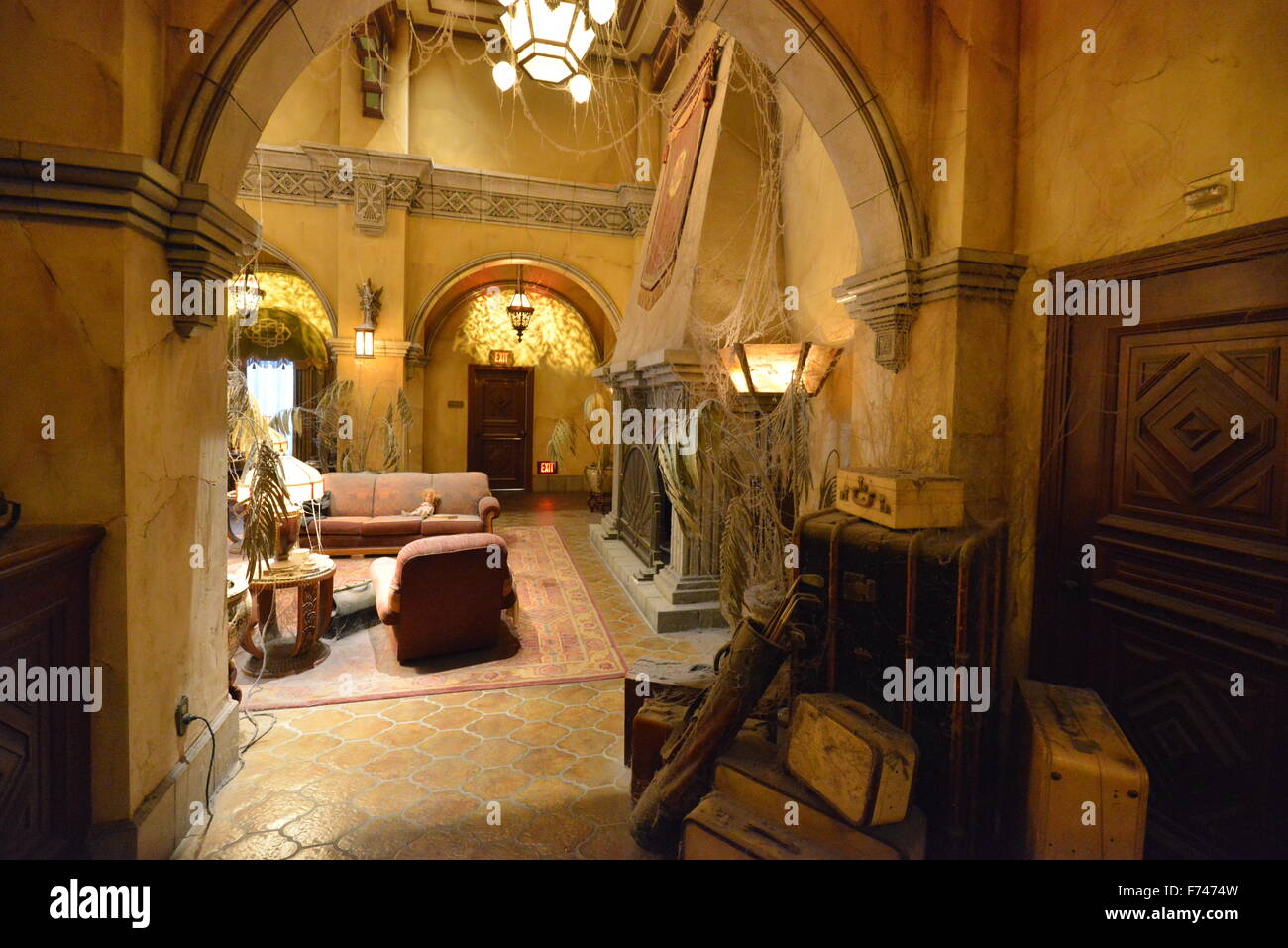 Hotel infestato Foto Stock