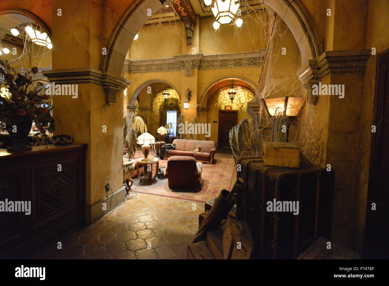 Hotel infestato Foto Stock