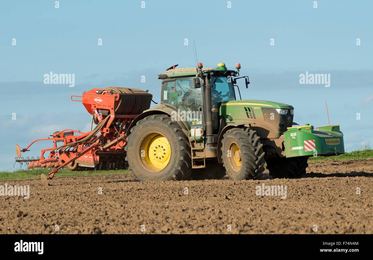 Kuhn HR 403 drill Foto Stock