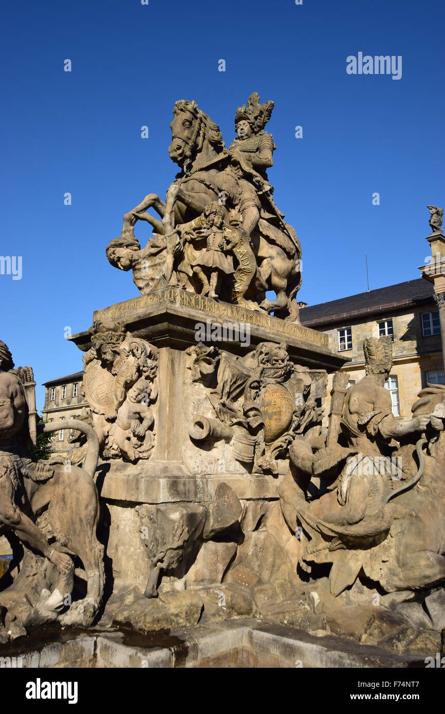 Bayreuth, Germania - architettura storica Foto Stock