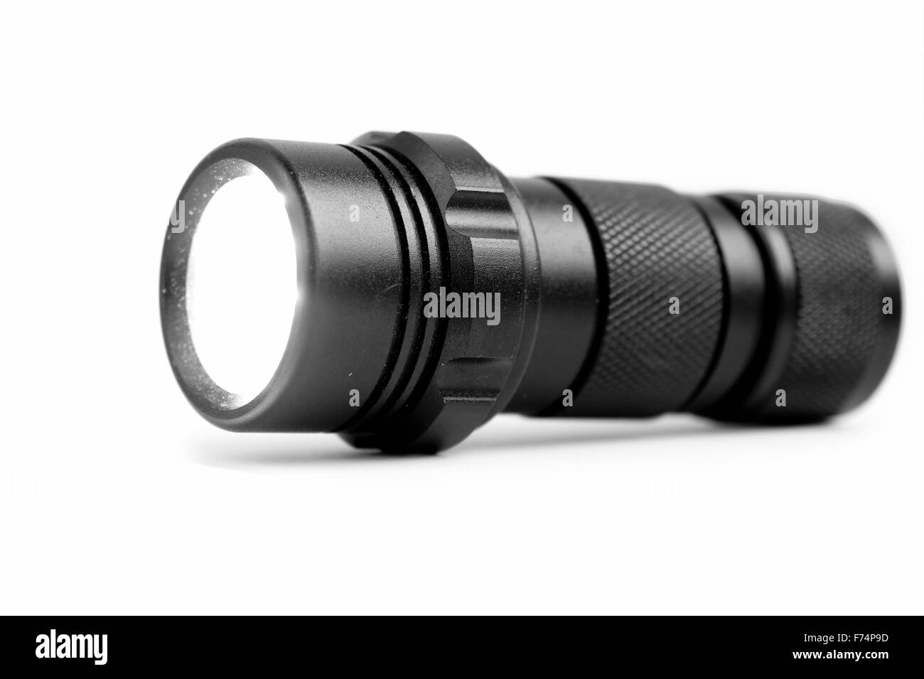 Nero lampada tascabile Foto Stock