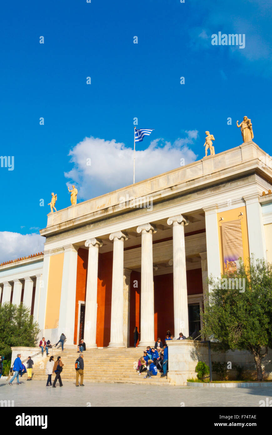 Museo Archeologico Nazionale, Exarcheia, Atene, Grecia Foto Stock