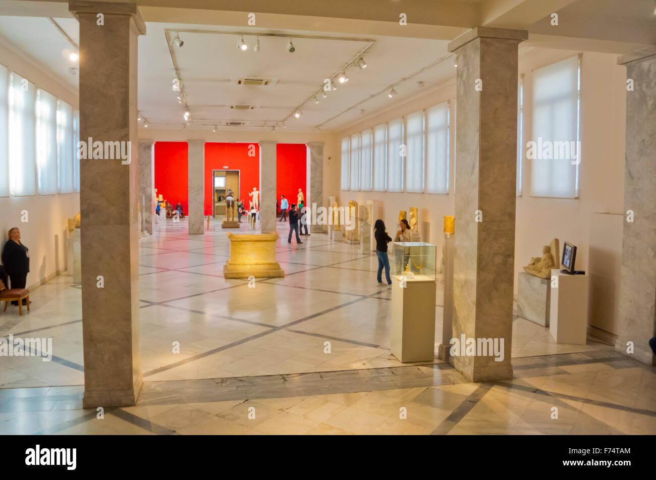 Museo Archeologico Nazionale, Exarcheia, Atene, Grecia Foto Stock