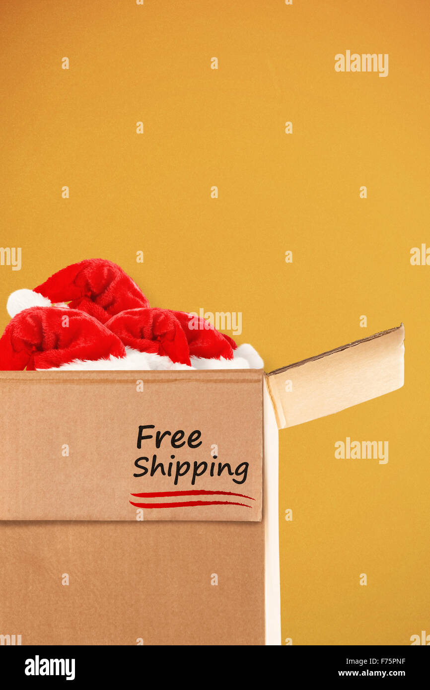 Immagine composita della spedizione gratuita Foto Stock