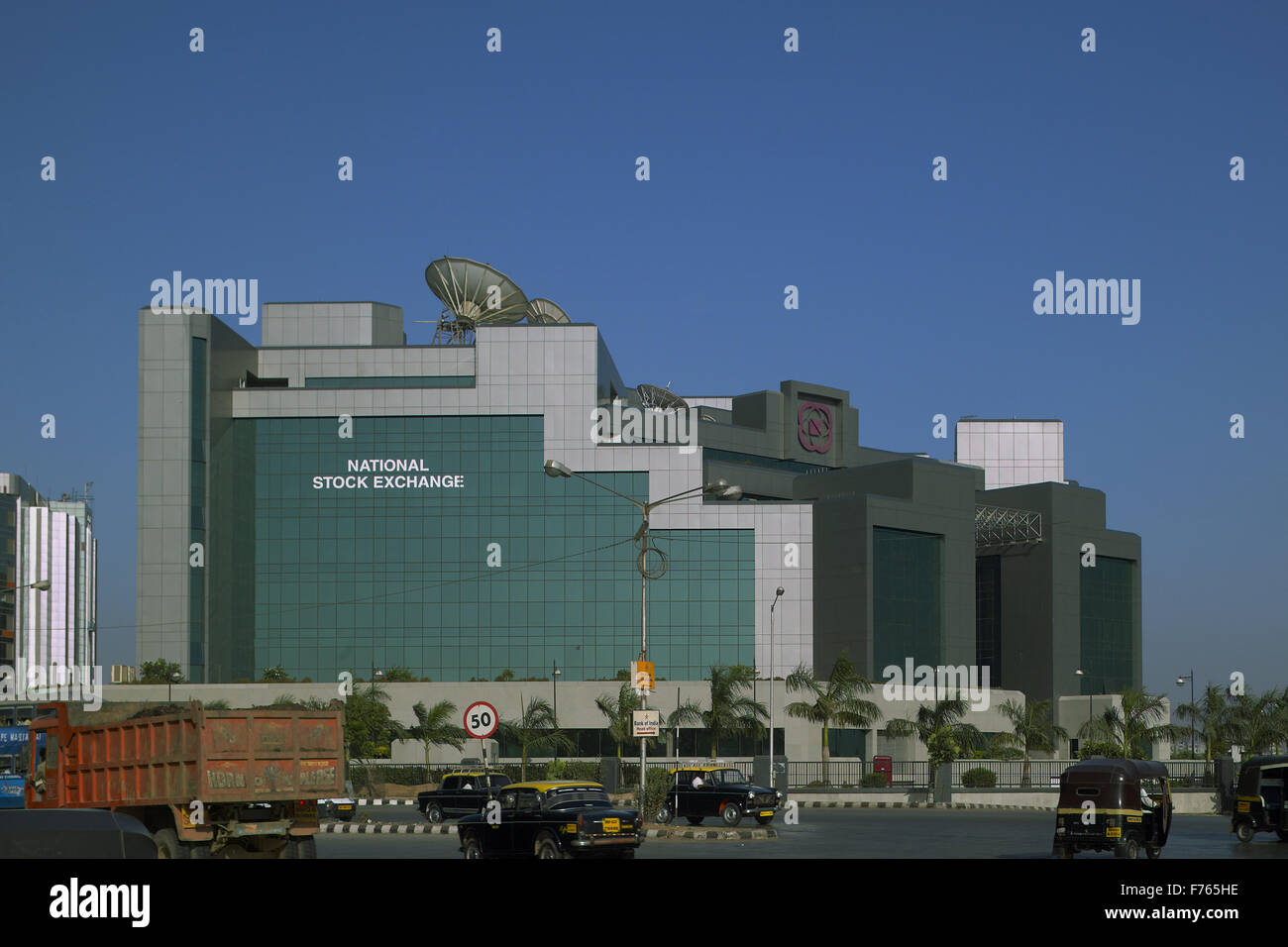 Borsa nazionale, Bandra Kurla complex, Mumbai, Maharashtra, India, Asia Foto Stock