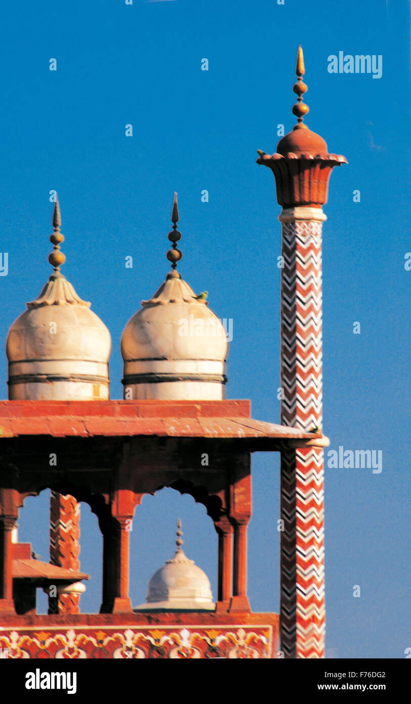 In alto di darwaza ho rauza, Agra, Delhi, India, Asia Foto Stock