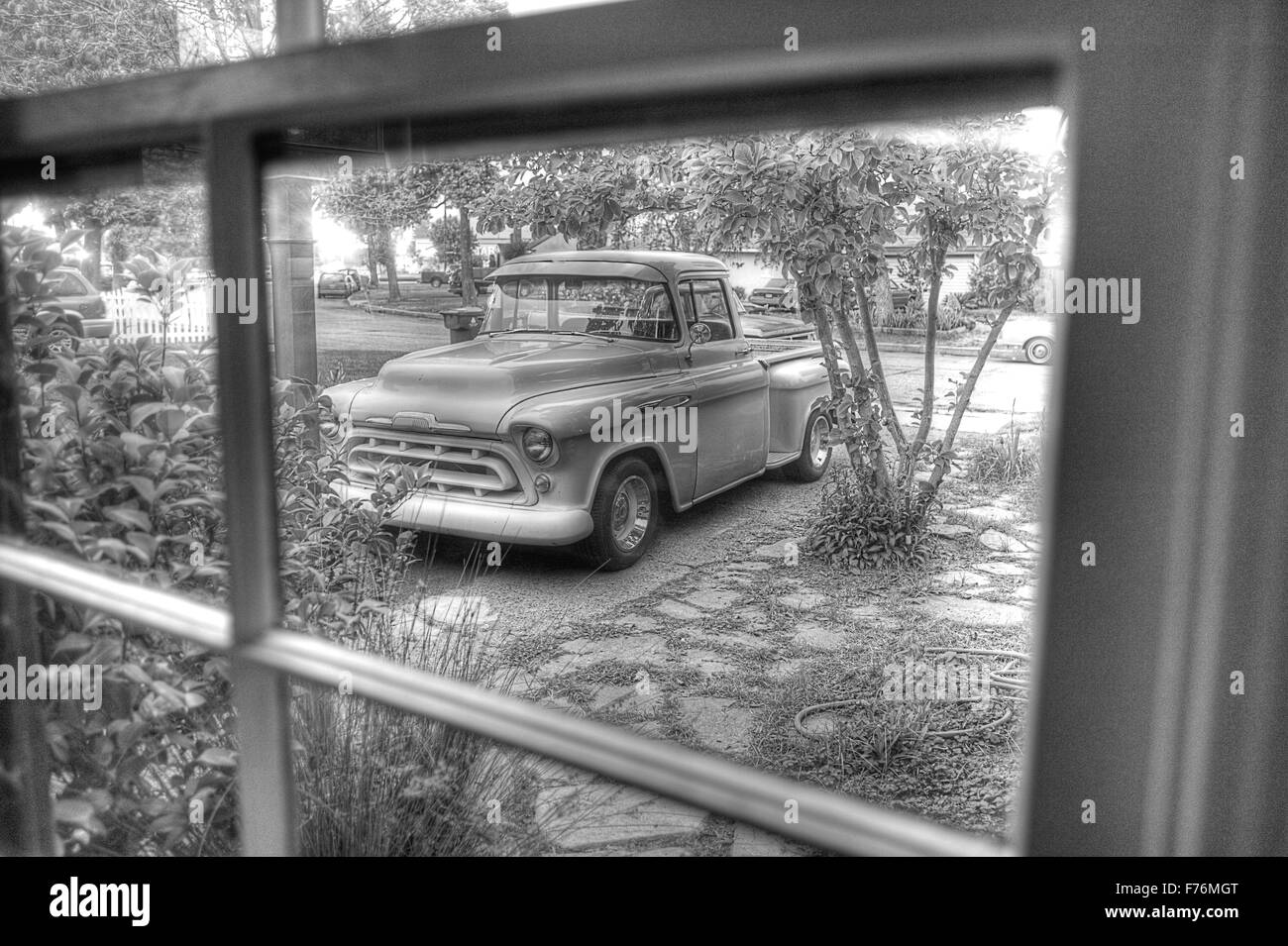 1957 Chevy pick-up Foto Stock