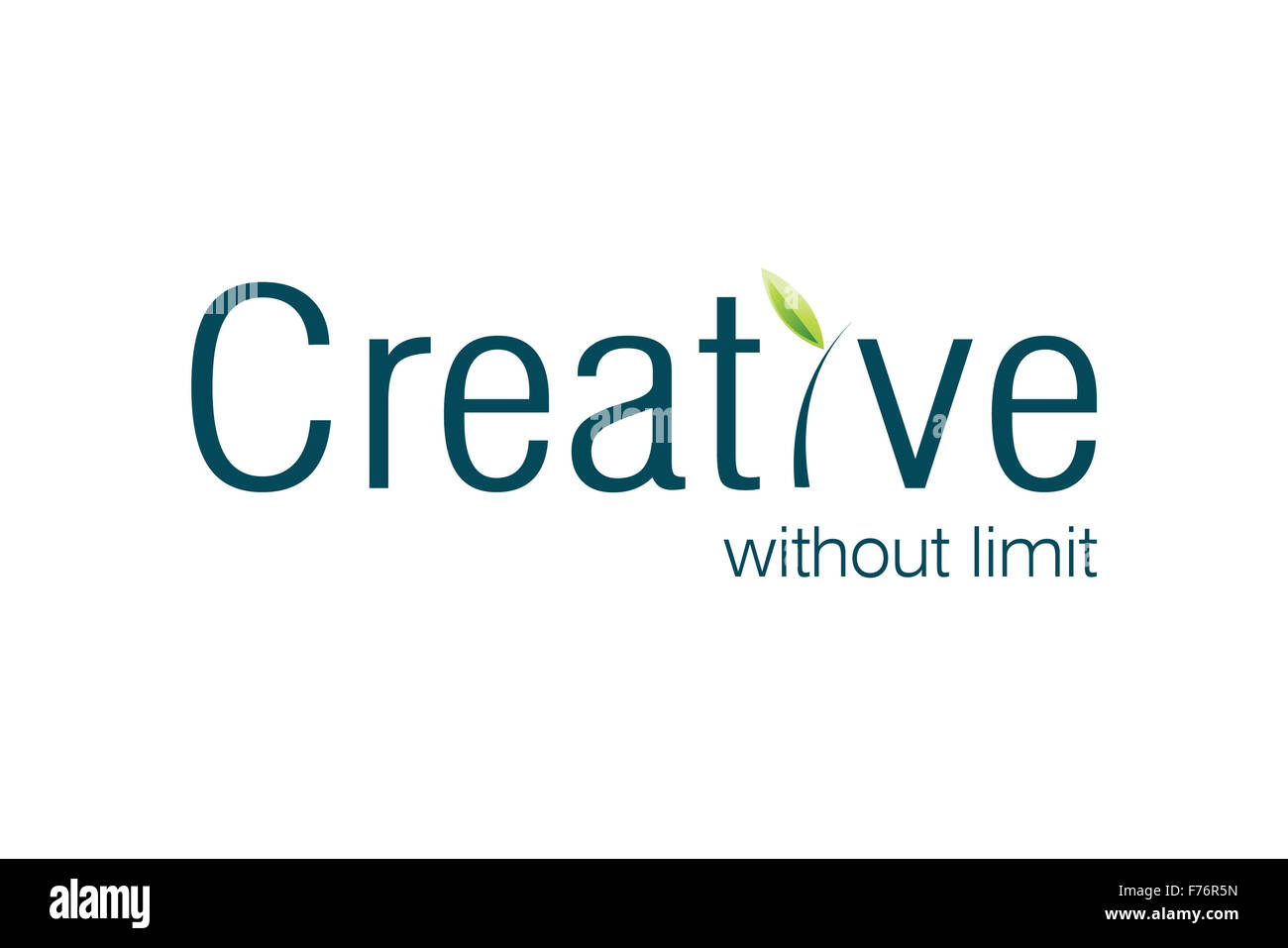 Logo creative Foto Stock