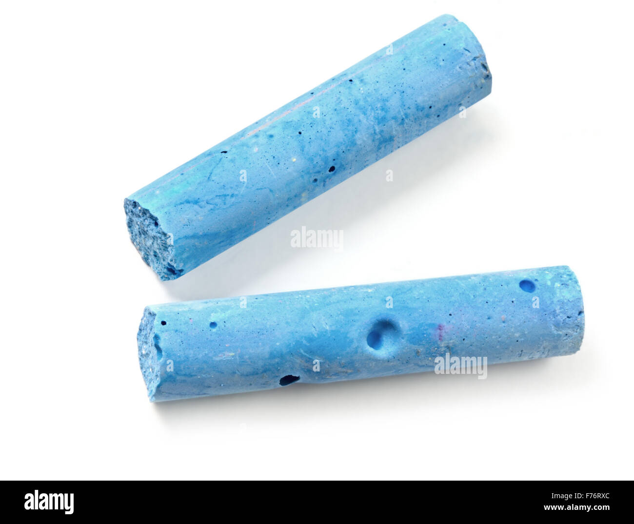 Gesso blu Foto Stock