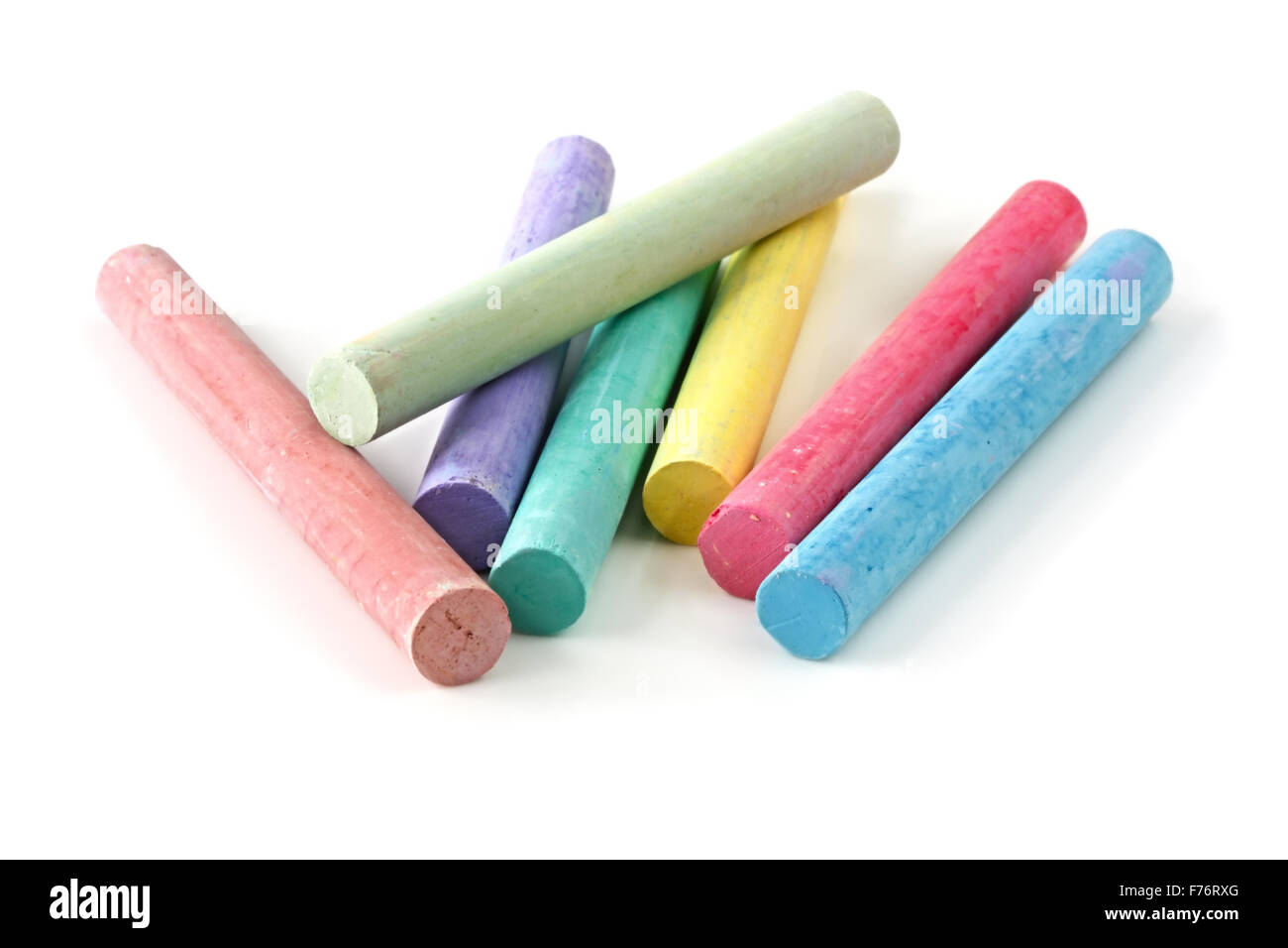 Gesso colorato Foto Stock