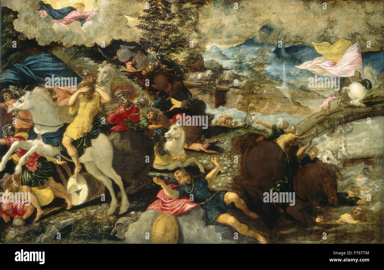 Jacopo Tintoretto - La conversione di San Paolo Foto stock - Alamy