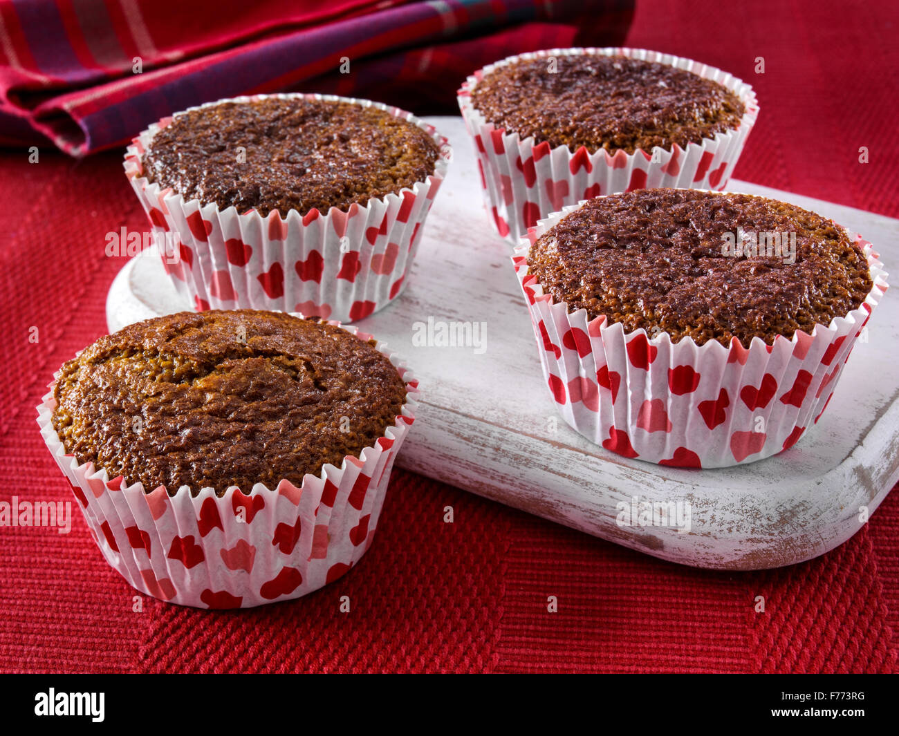 Crusca di avena muffin Foto Stock