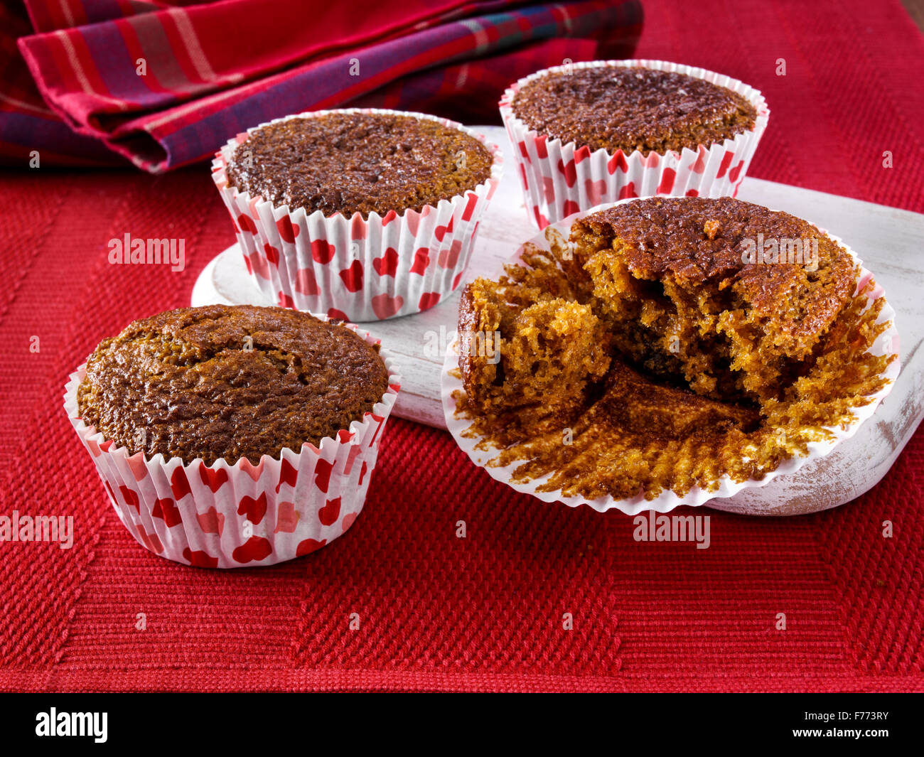 Crusca di avena muffin Foto Stock
