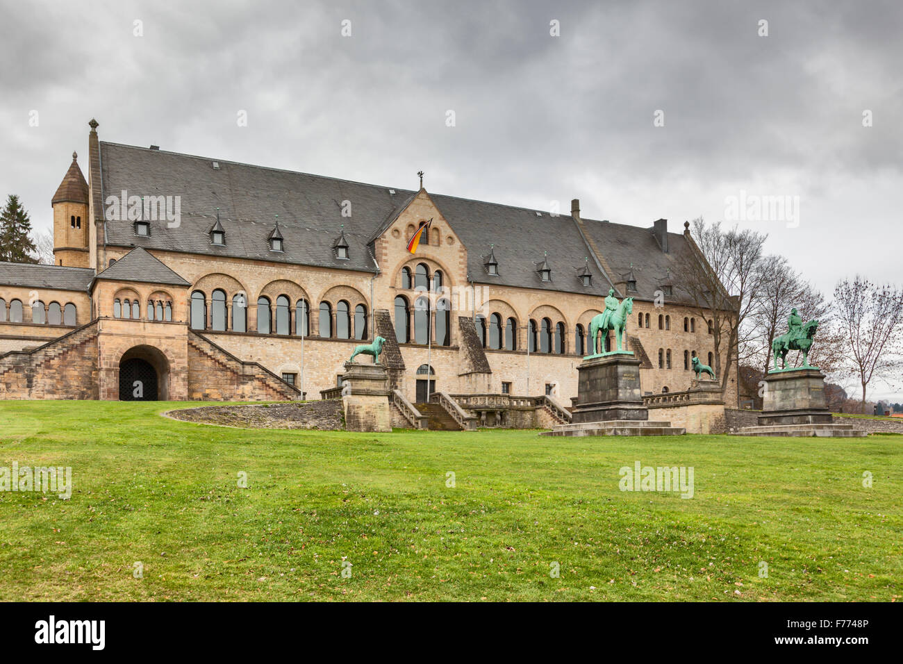 Kaiserpfalz, Goslar Imperial Palace Foto Stock