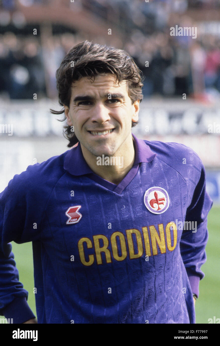 Stefano borgonovo,1989 Foto Stock