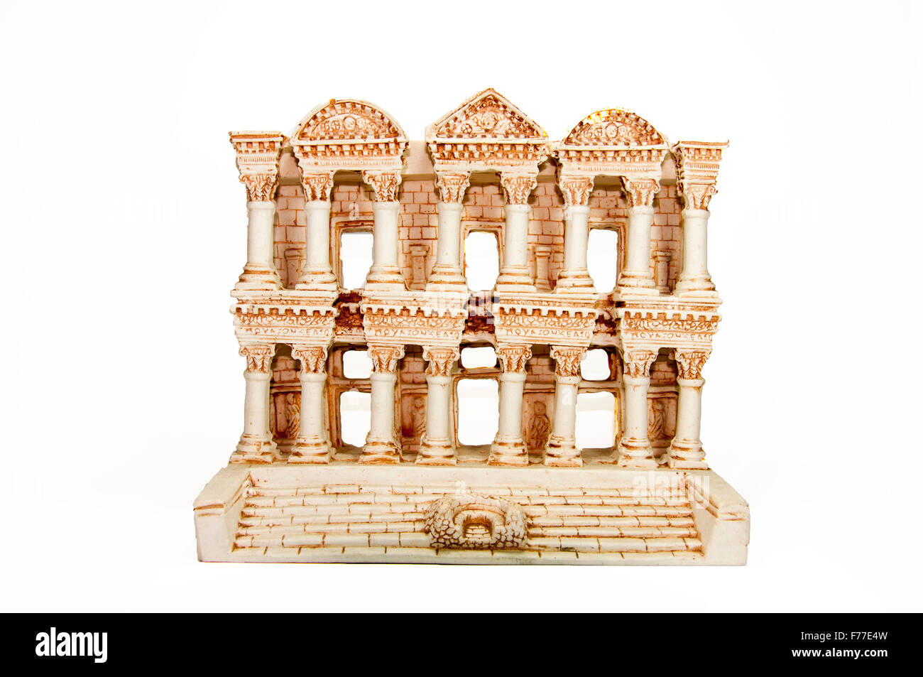 Modello in miniatura di Celso Library Foto Stock