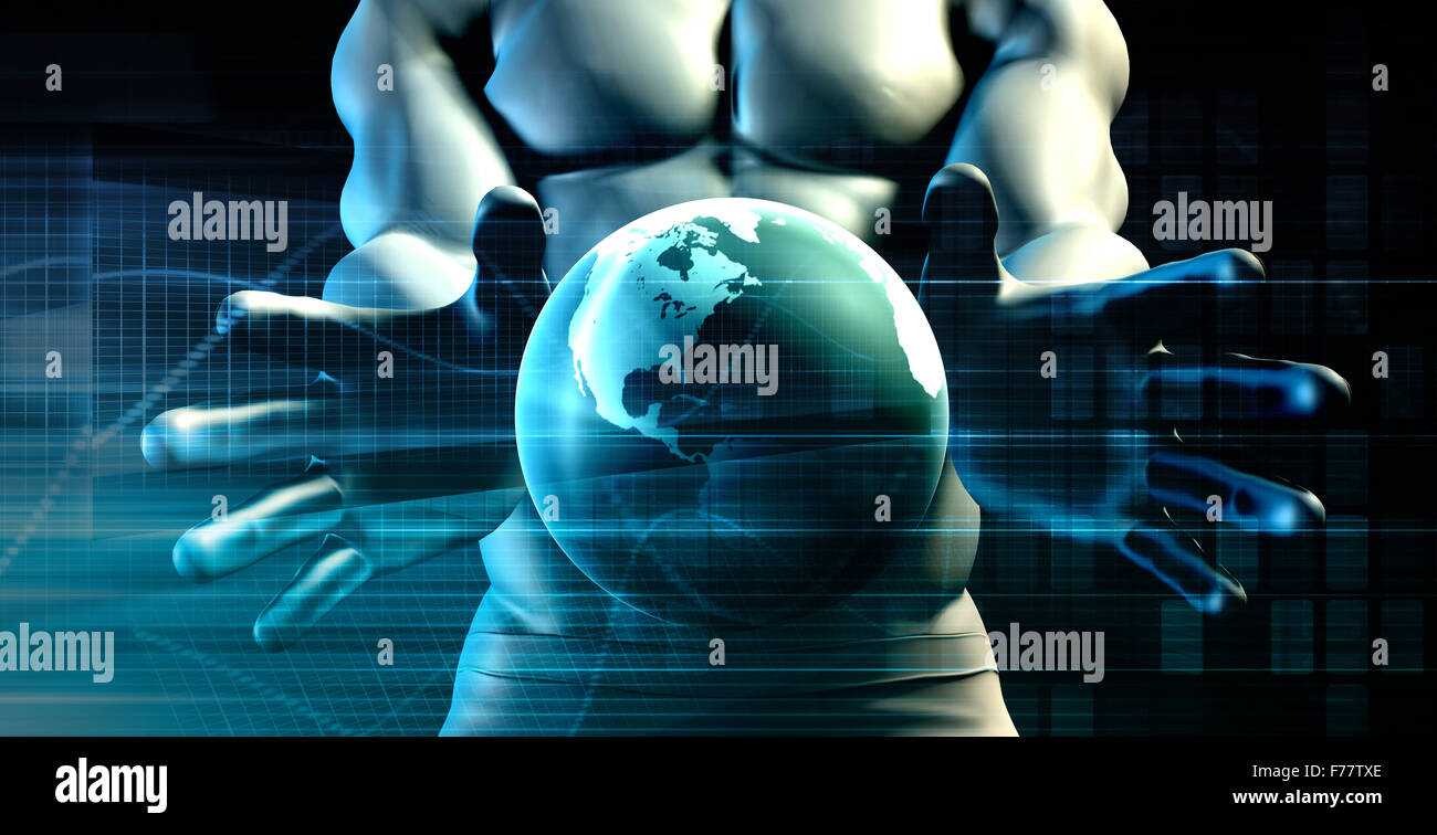 Tracciamento dei dati e la sorveglianza Tabella di analisi tecnica Foto Stock