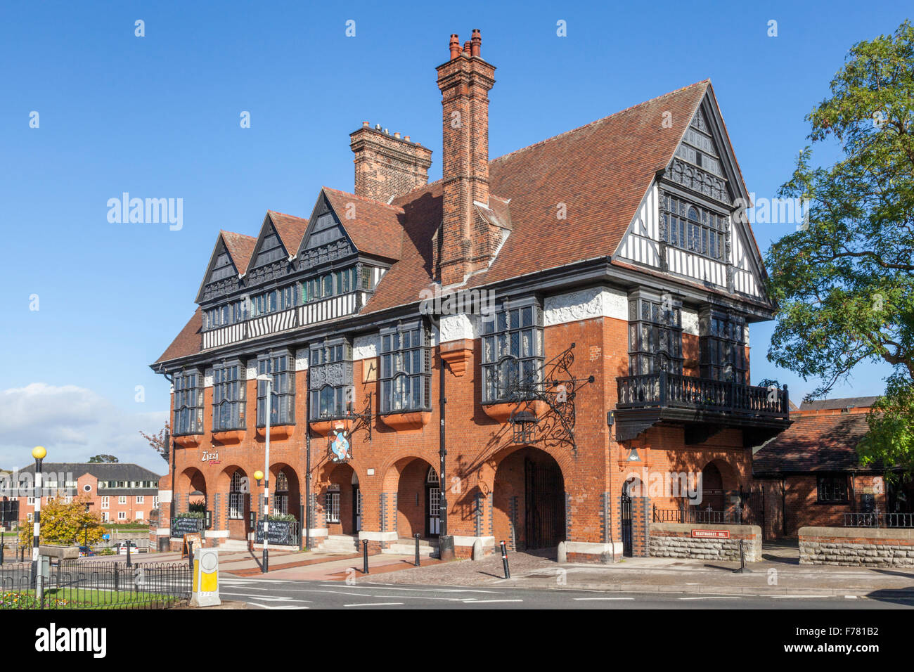 Caffè Ossington Palace, Newark on Trent, Nottinghamshire, England, Regno Unito Foto Stock