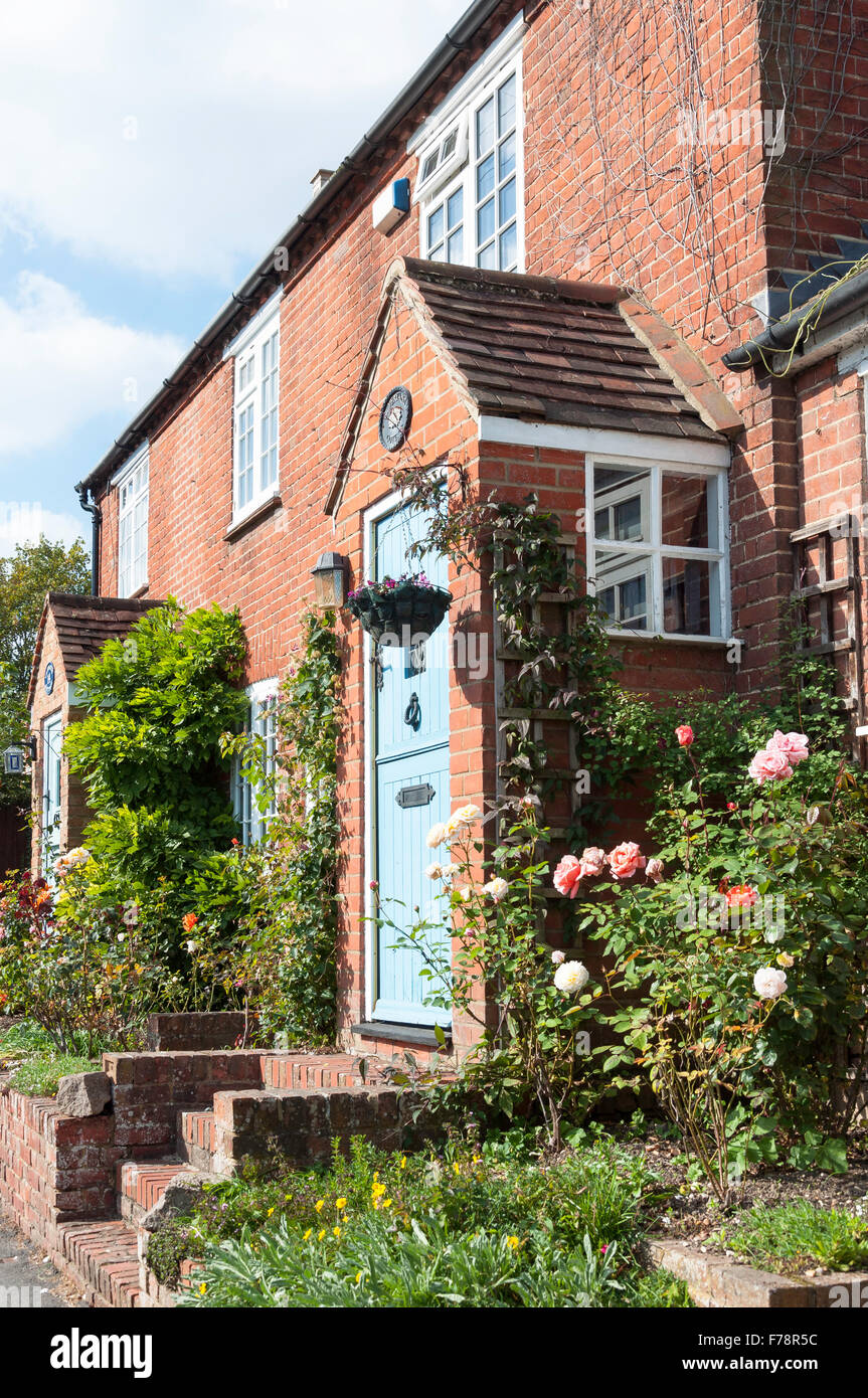 Periodo cottages, Church Street, Chalfont St Giles Buckinghamshire, Inghilterra, Regno Unito Foto Stock