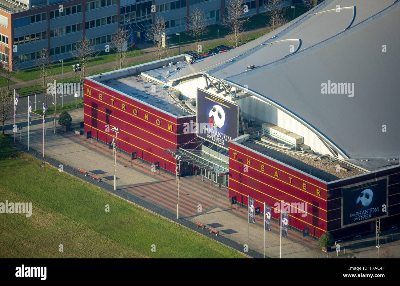 Phantom of the Opera, Stage Theatre, Andrew Lloyd Webber, Stage Entertainment, sede presso il Centro, teatro tenda, Oberhausen, Foto Stock