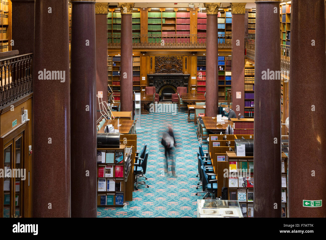 Biblioteca presso la Law Society, Chancery Lane, Londra Foto Stock