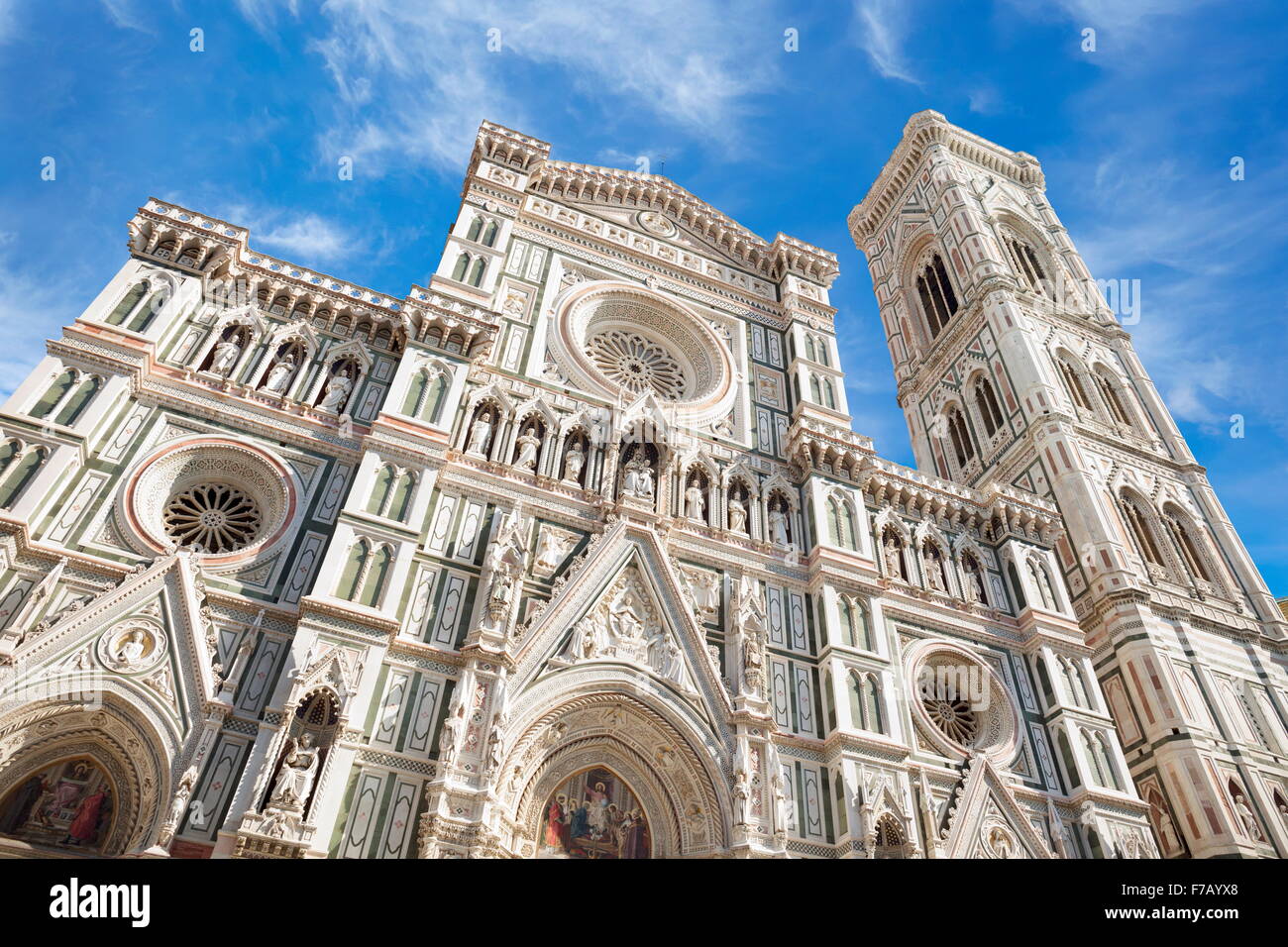 Cattedrale di Santa Maria del Fiore, Firenze, Toscana, Italia Foto Stock