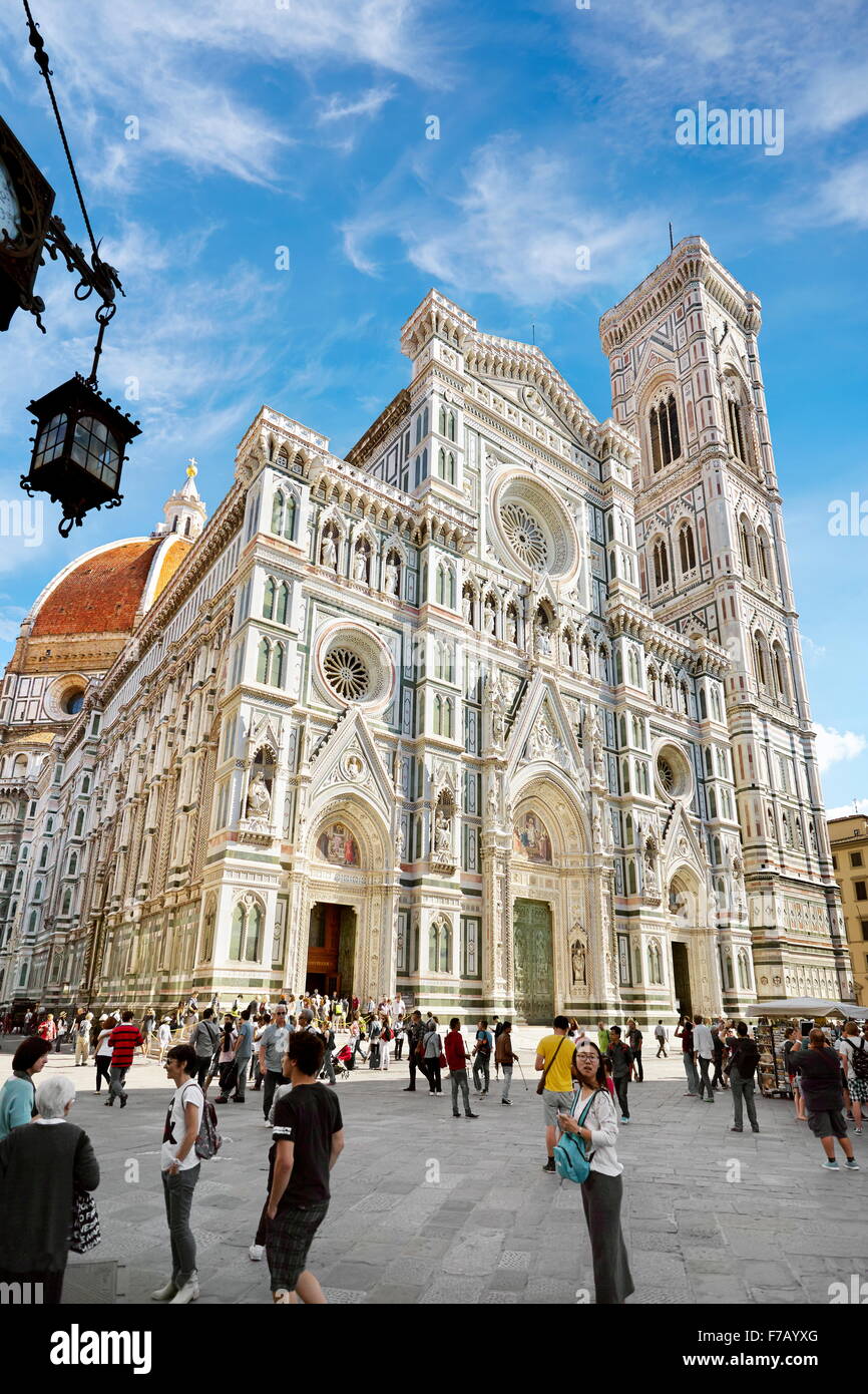 Firenze, Toscana, Italia - Cattedrale di Santa Maria del Fiore Foto Stock