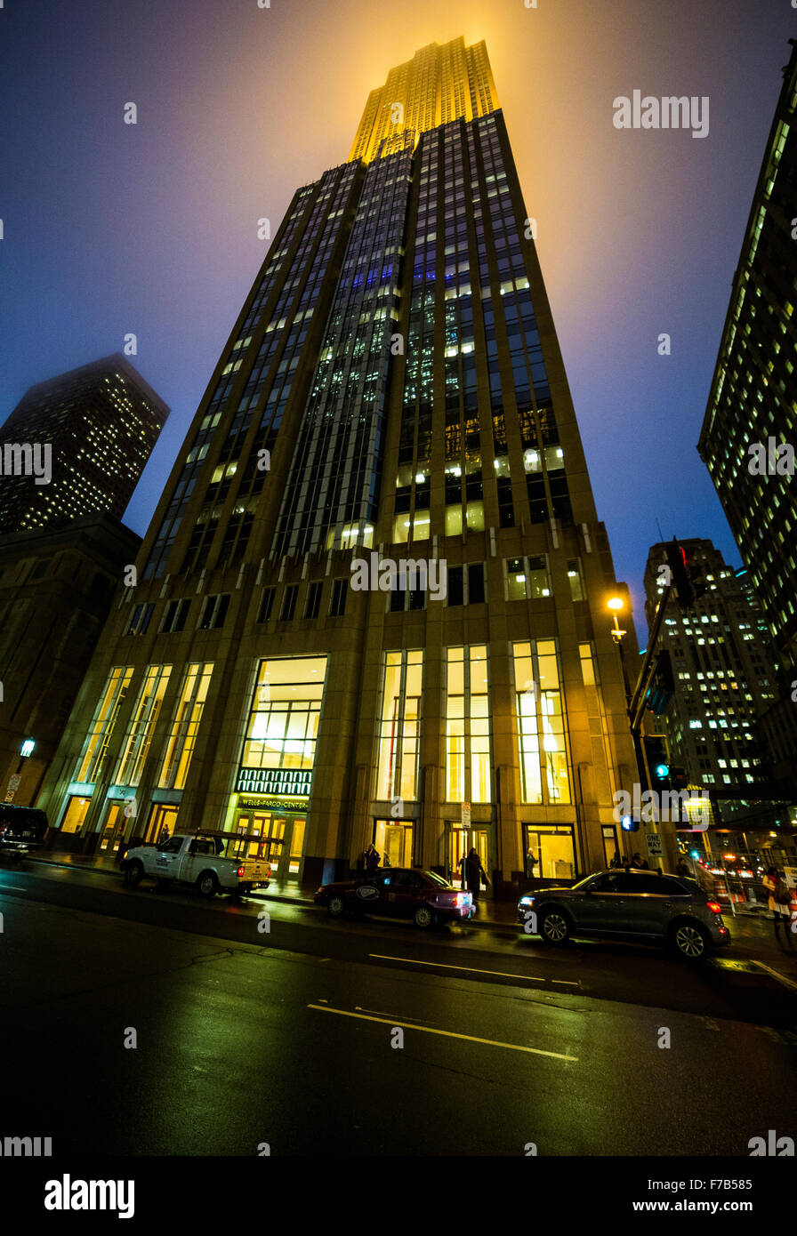 Girato in Downtown Minneapolis Foto Stock