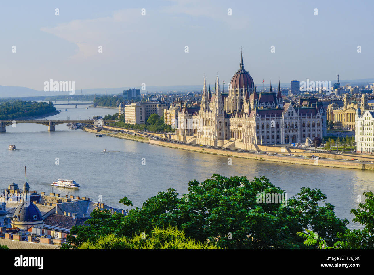 Budapest, parlamento, Ungheria Foto Stock