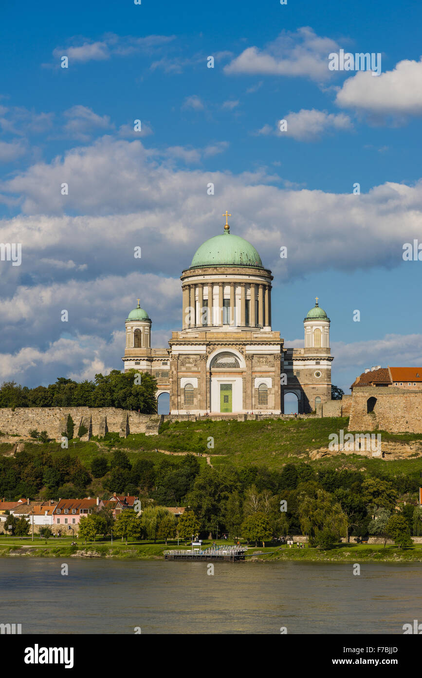 Esztergom, Basilica, Ungheria Ungheria occidentale Foto Stock