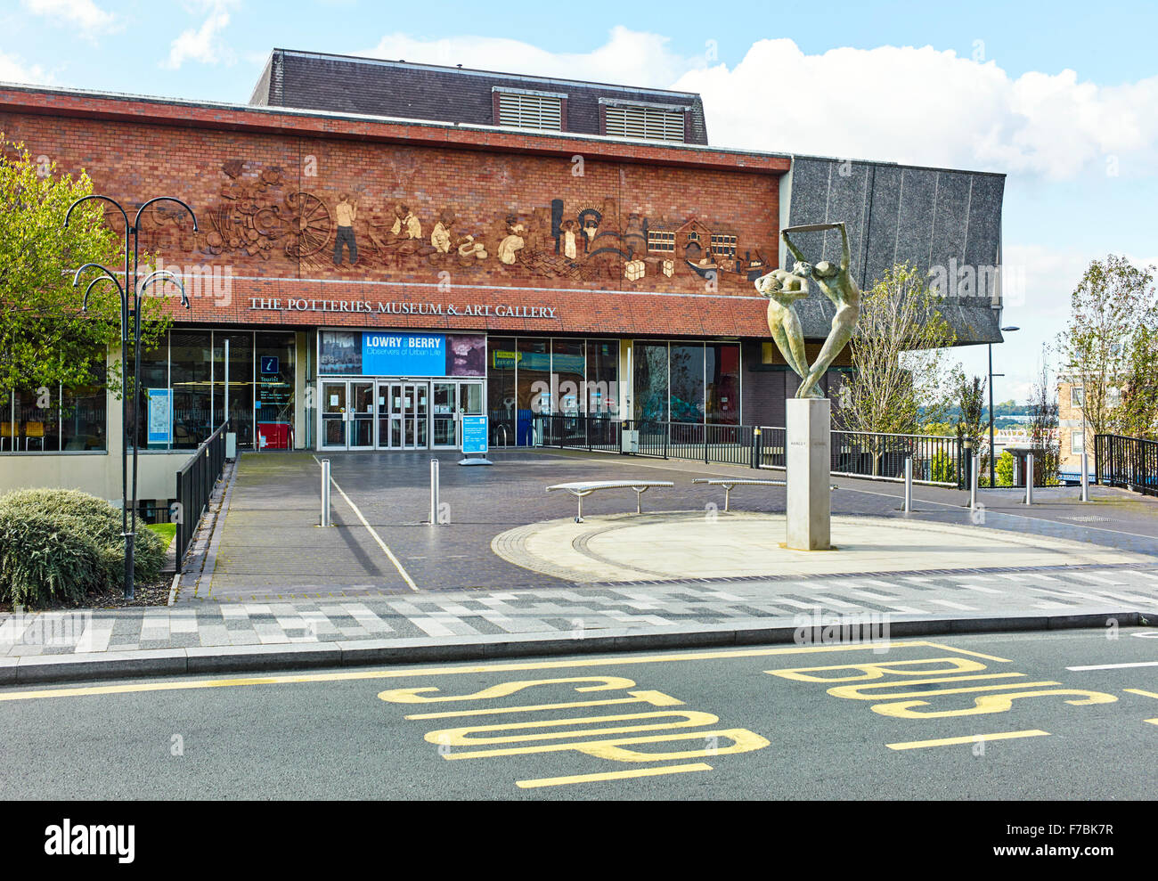 The Potteries Museum & Art Gallery, Hanley, Stoke on Trent Foto Stock