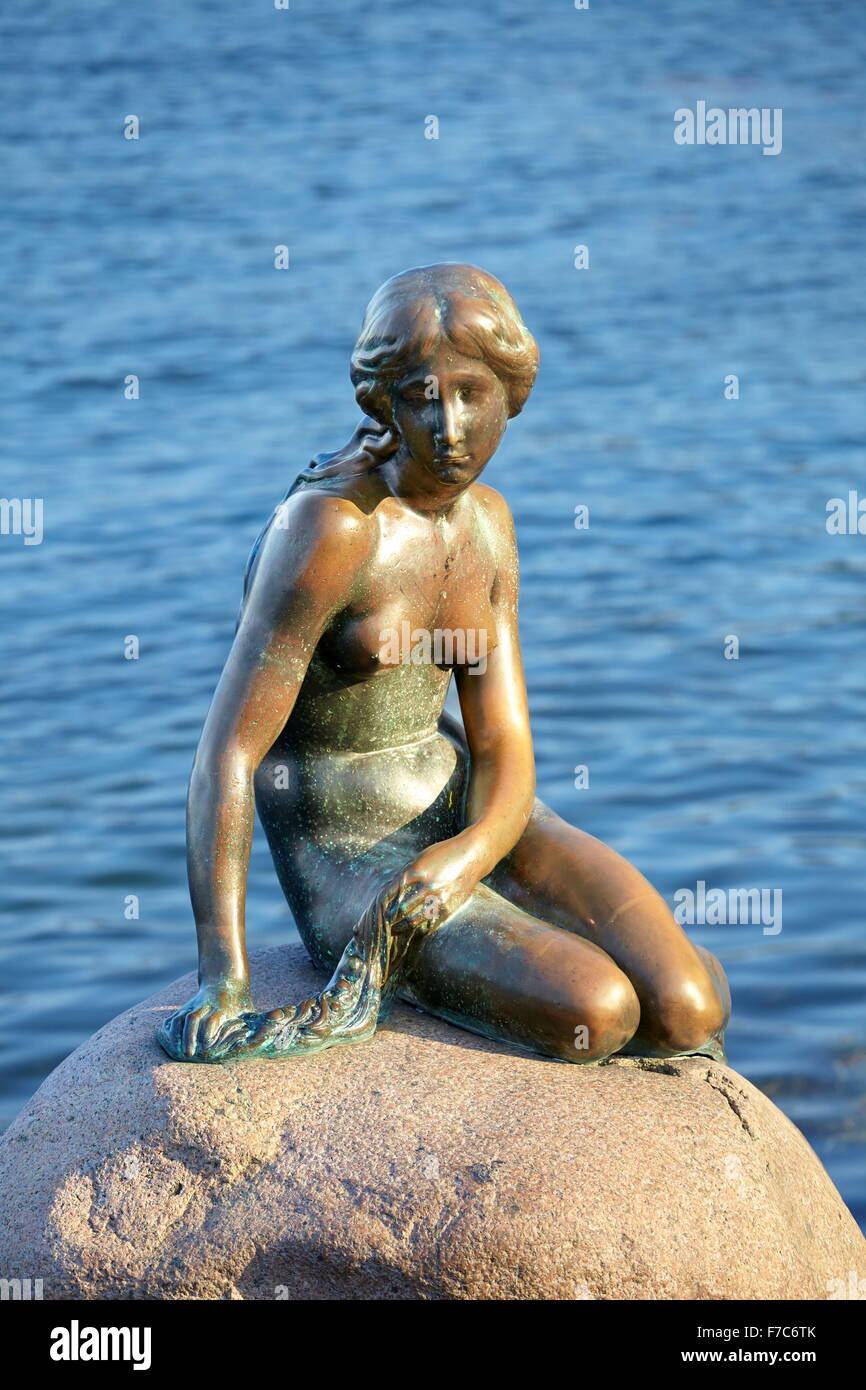 Mermaid, Copenaghen Foto Stock