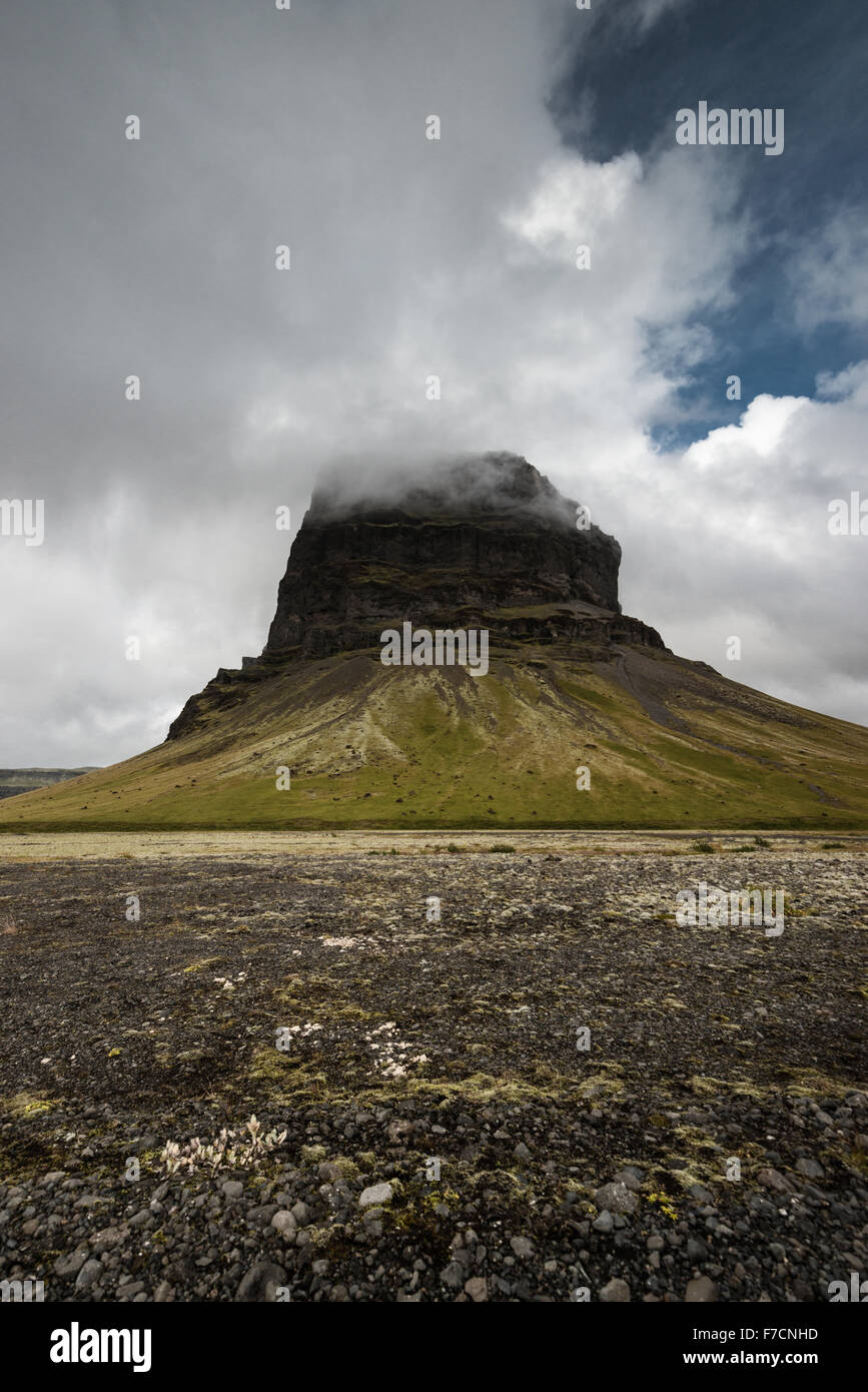Montagna in Islanda. Foto Stock