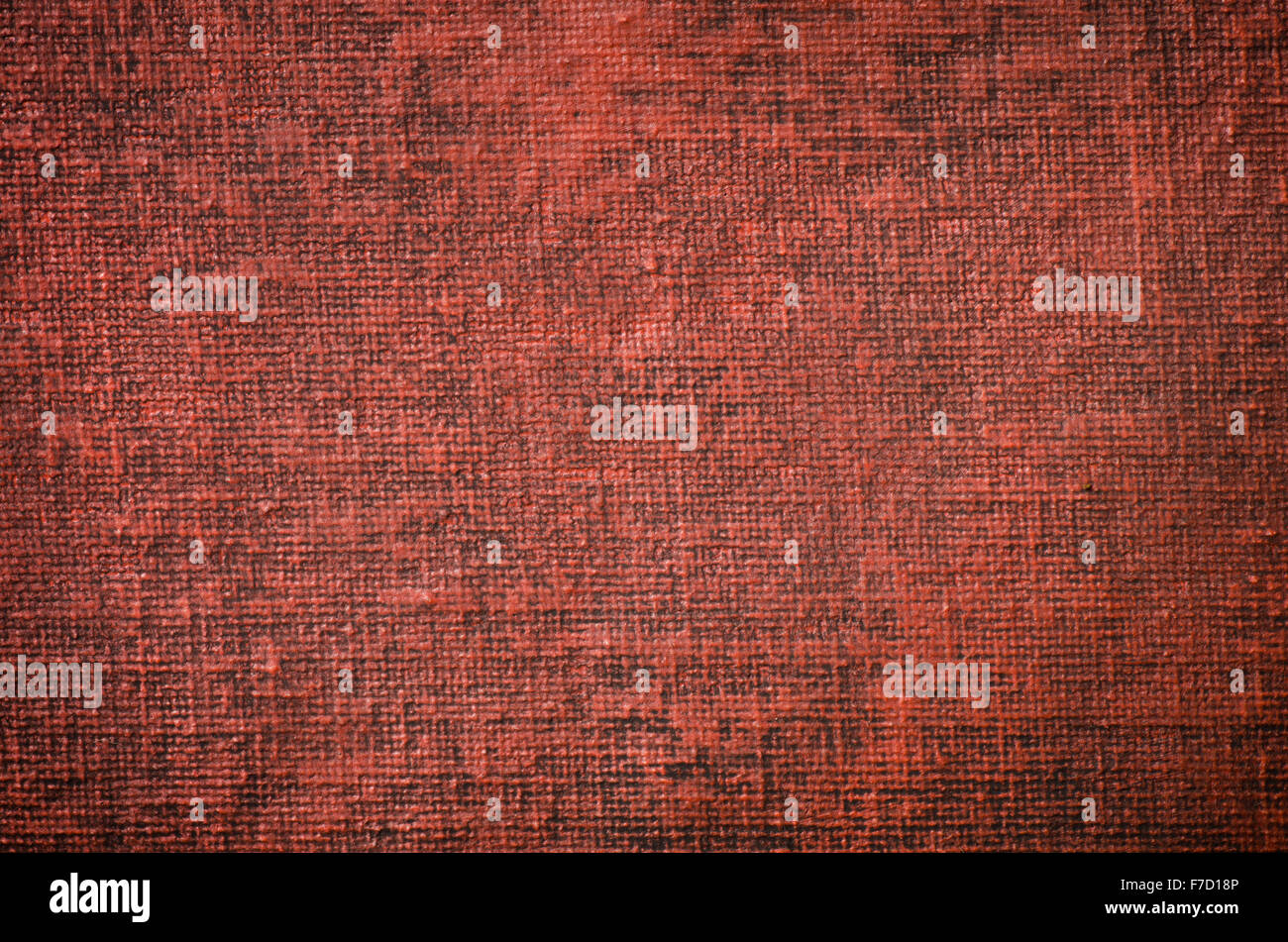 Dipinto di rosso tela artistica texture di sfondo Foto Stock