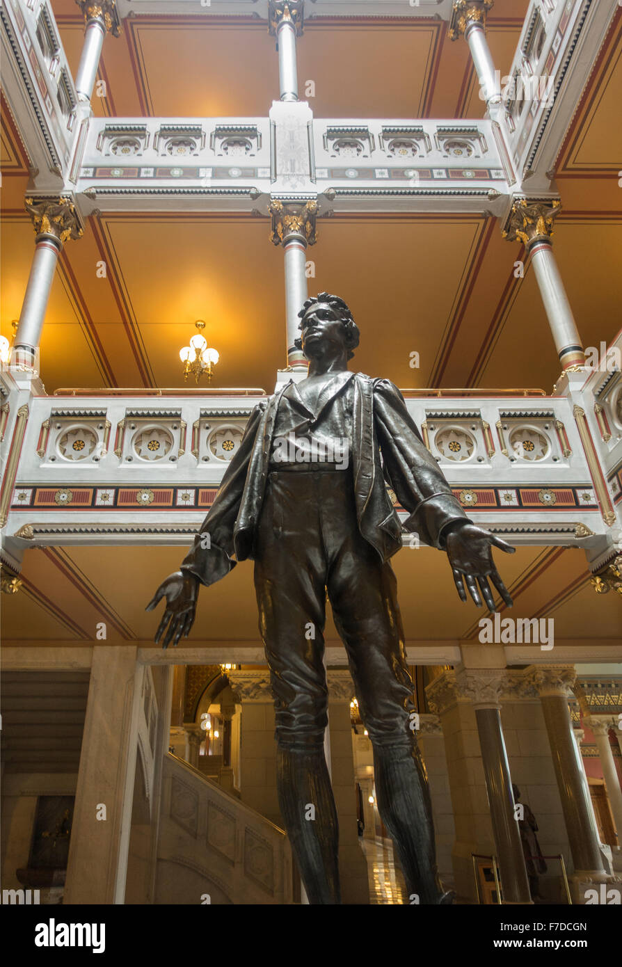 Connecticut State Capitol Building Hartford Foto Stock