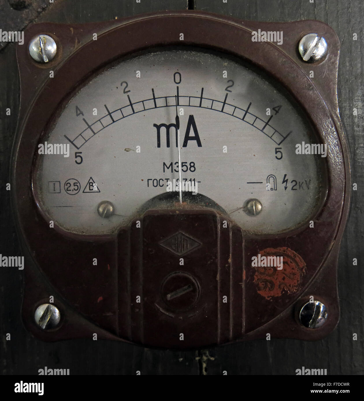 Aerei russi piano indicatori a quadrante da URSS hardware Foto Stock