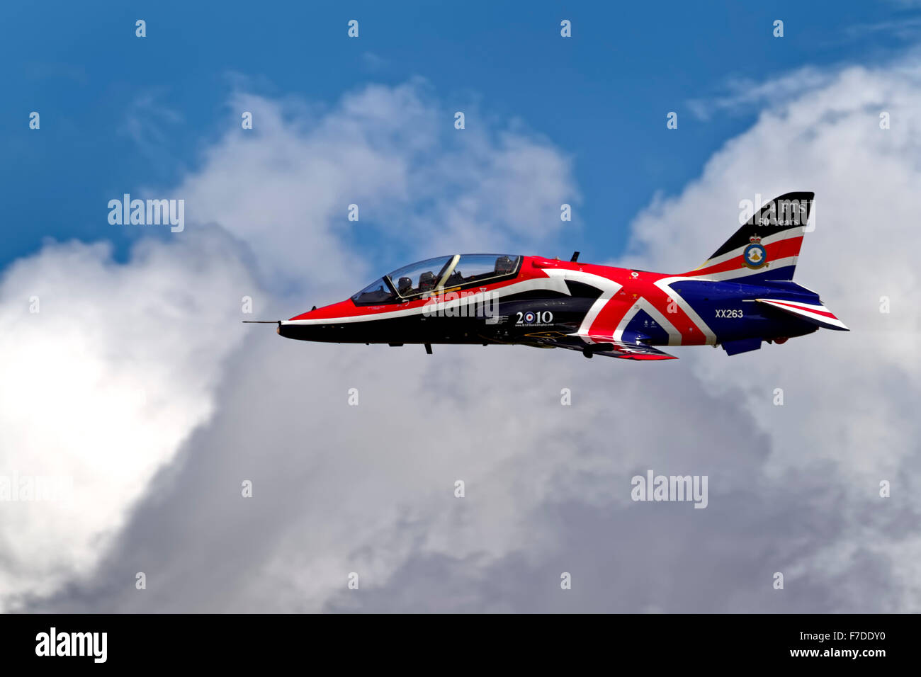 Falco Hawker-Siddeley T.1un getto trainer, XX263 4FTS. Foto Stock