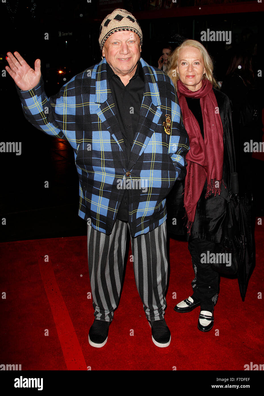 Mar 24, 2015 - Londra, Inghilterra, Regno Unito - Steven Berkoff frequentando notte VIP per la zona nord di balletti interpretazione di "Il grande Gatsby" Foto Stock