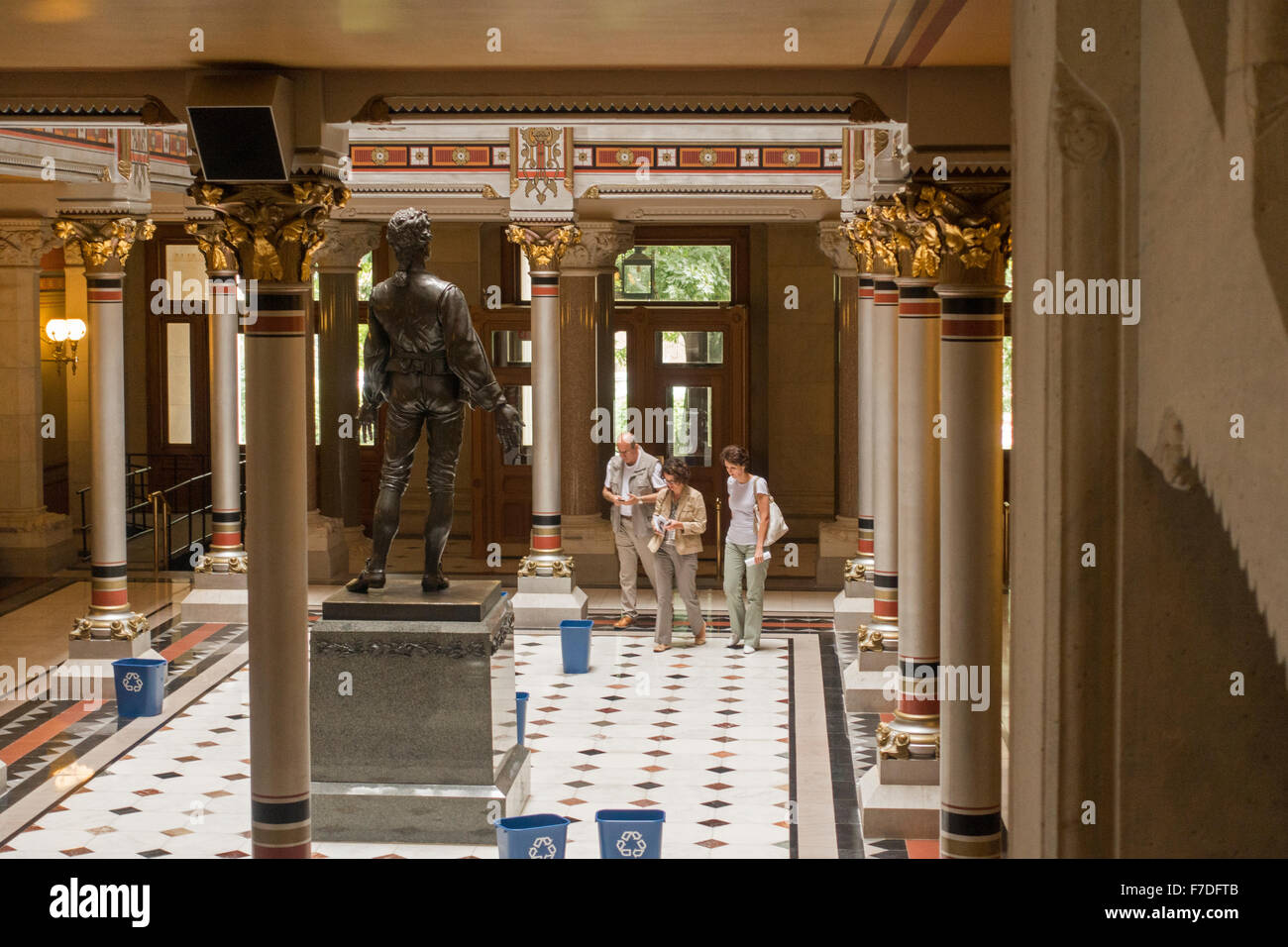 CT Connecticut State Capitol Building Hartford Foto Stock