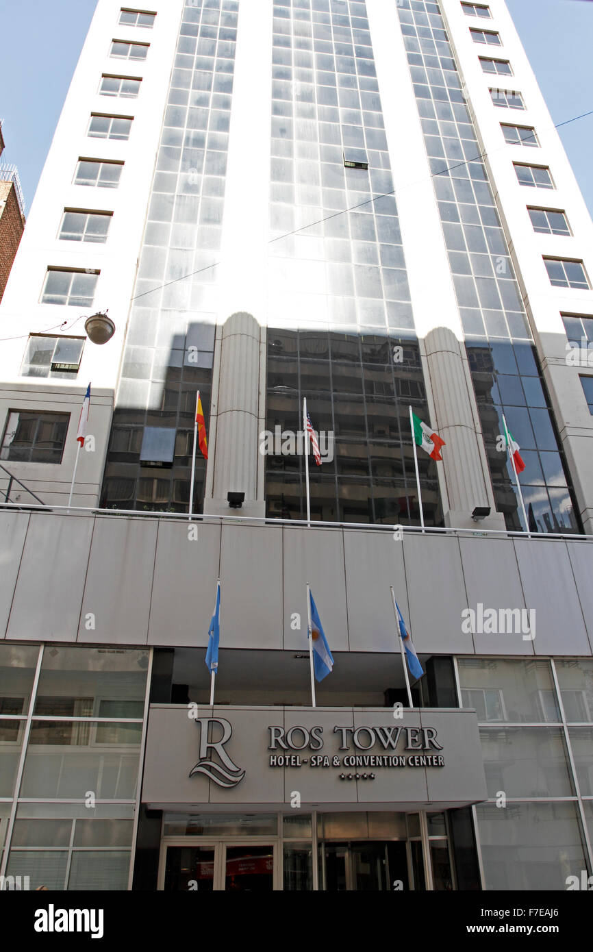 Ros Tower Hotel Spa e centro convegni, Rosario, Argentina Foto Stock